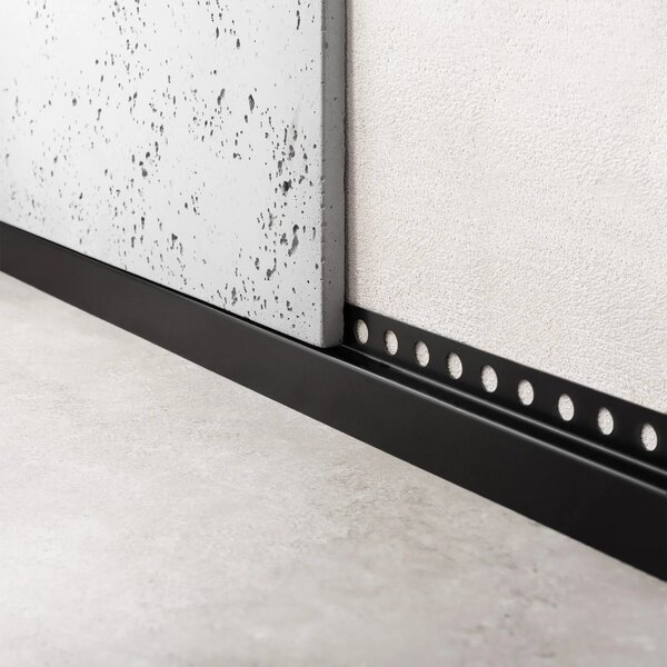 Pannello frontale per piatto doccia 120cm Black