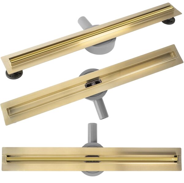 Scarico lineare REA Neox Slim pro Gold 90