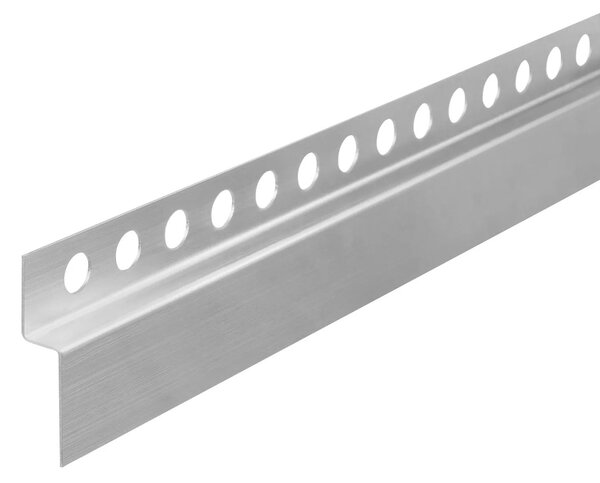 Pannello frontale per piatto doccia 120cm BRUSH NICKEL