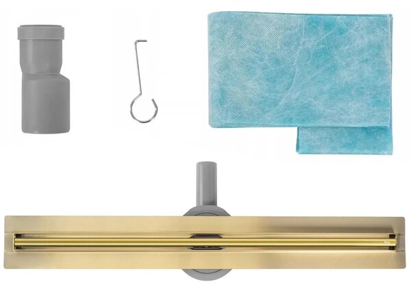 Scarico lineare REA Neox Slim pro Gold 90
