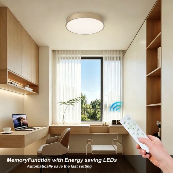 Brilagi-LED Lampada dimmerabile POOL SMART LED/48W/230V 40 cm Wi-Fi Tuya dorata + telecomando
