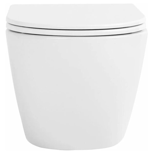 Vaso WC sospeso Rea Carlo Mini Tornado Rimless Flat Pro