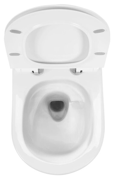 Vaso WC sospeso Rea Carlo Mini Tornado Rimless Flat Pro
