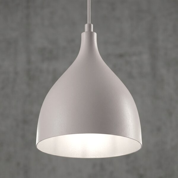 Lampadario su cavo NOAK CLASSIC 1xE27/15W/230V crema