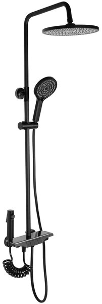 Set doccia REA Savio Led Black