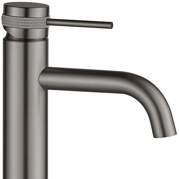 Rubinetto da lavabo Rea Lungo Grip Gun Grey low