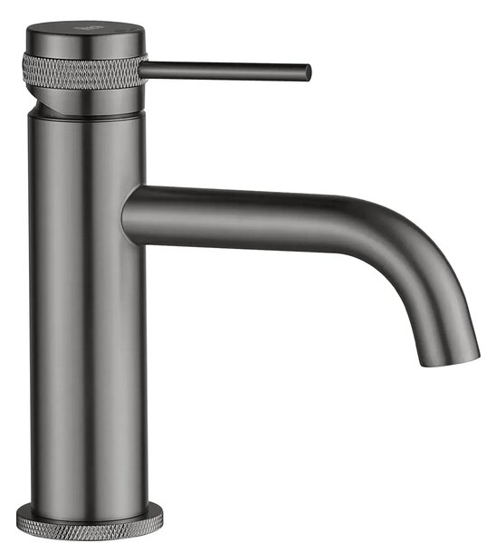 Rubinetto da lavabo Rea Lungo Grip Gun Grey low