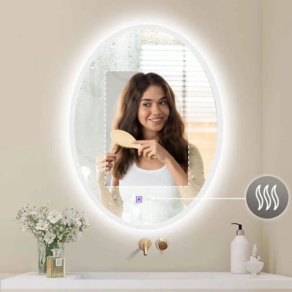 Specchio LED 60x80cm WWA