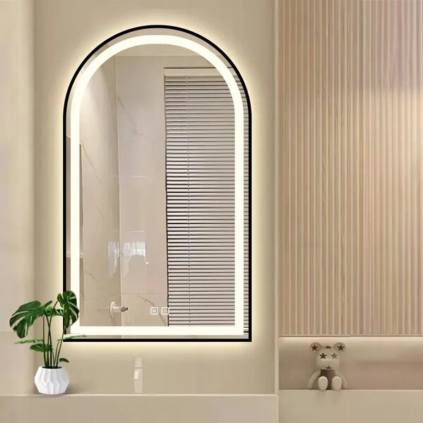 Specchio LED 60x100cm DASH BLACK
