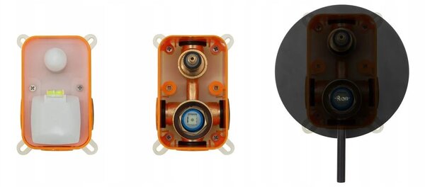 Rubinetto da vasca da incasso Rea Lungo Copper + BOX