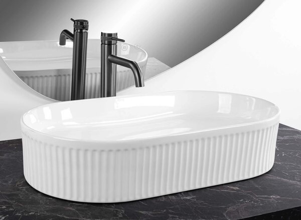 Lavabo da appoggio Rea Vanda 61