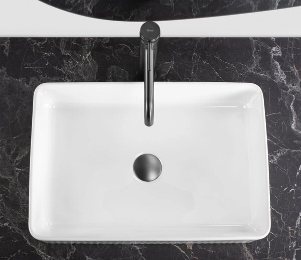 Lavabo da appoggio Rea Fiorella
