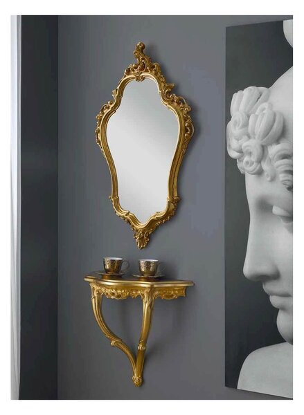 Set Specchio e Consolle ingresso in stile barocco - Le Chic Arredamenti