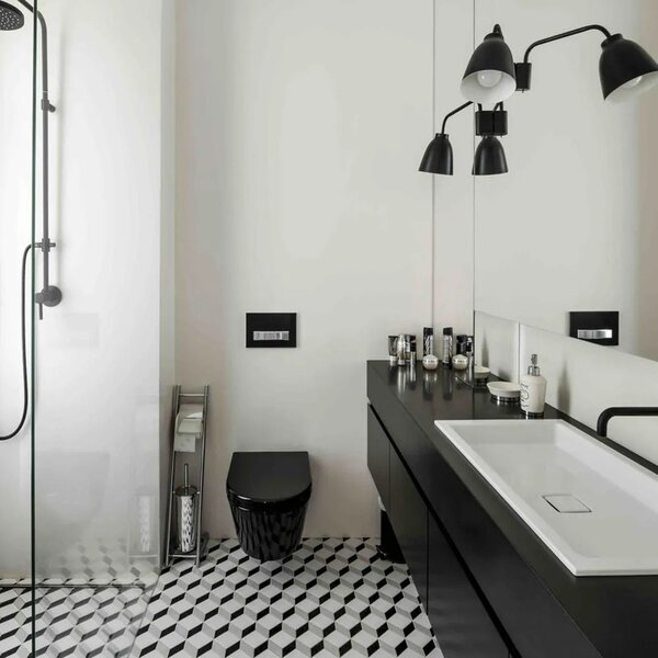 Vaso WC sospeso Calani Loyd Slim Black