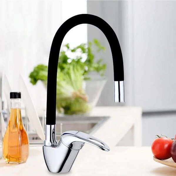 Rubinetto da cucina Calani LUPI black