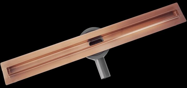 Scarico lineare REA Neox Slim pro Brushed Copper 70
