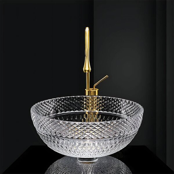 Lavabo da appoggio Rea Sue Transparent