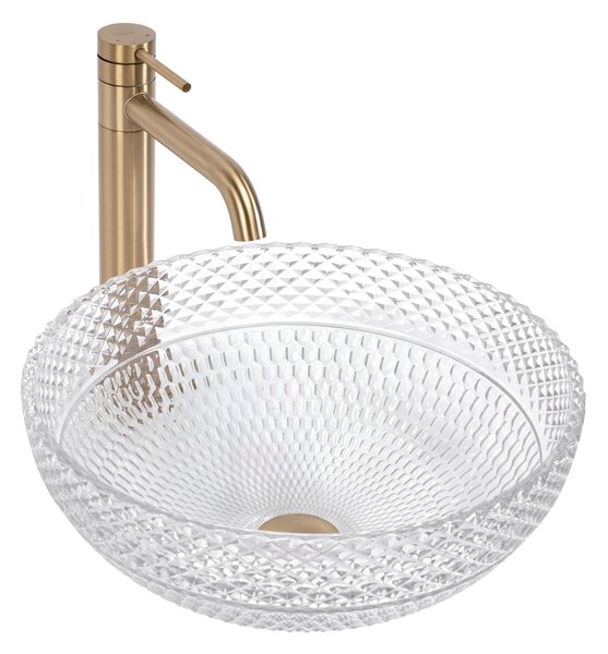 Lavabo da appoggio Rea Sue Transparent