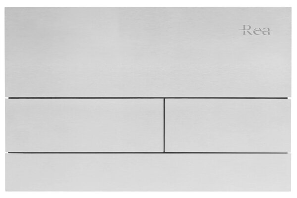Pulsante per supporto set da incasso WC K011A-Q Rea T Brush Steel