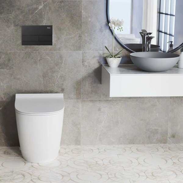 Telaio WC da incasso K011A-Q Rea T Black