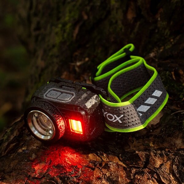 Lampada frontale ricaricabile con sensore a LED/6W/5V/3xAAA IP66 500 lm 1200 mAh