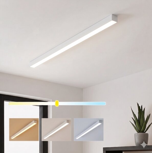 Brilagi - Plafoniera LED a montaggio superficiale FULLDAY LED/30/40/50W/230V 2700/4000/6000K bianco