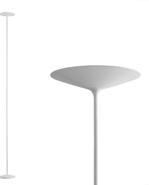 Piantana led linea light poe 8345 3000k 2375lm metallo bianco mono emissione - Linea Light Group