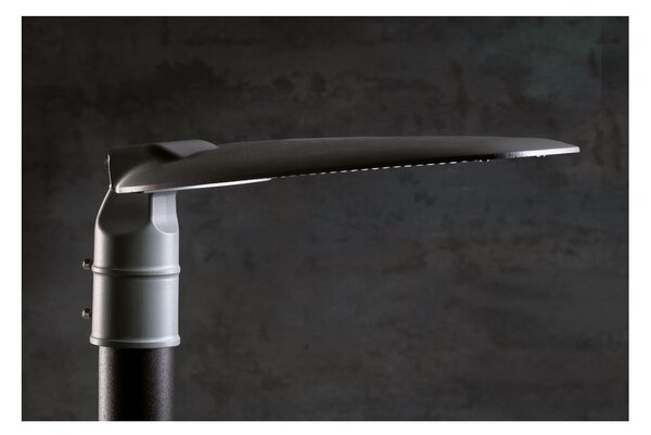TENNIS TESTA PALO ORIENTABILE IN 2 MISURE LED INTEGRATO LUCE 3000K E 4000K ALLUMINIO ANTRACITE MODERNA DI SOVIL