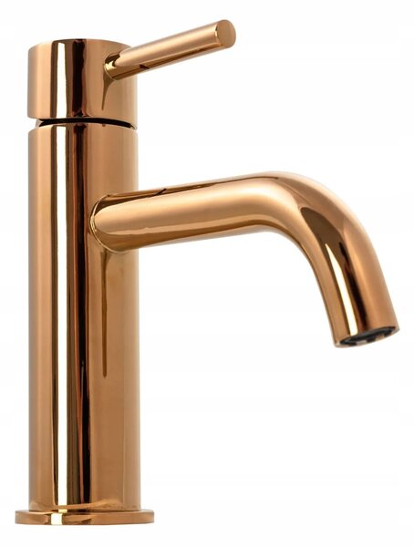 Rubinetto da lavabo Rea Lungo Copper Low