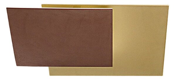 Plafoniera classica perenz post 8458 or lc 48w led 3840lm metallo oro marrone - Perenz