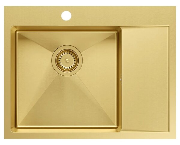 Lavello in acciaio RUSSEL 116 Gold
