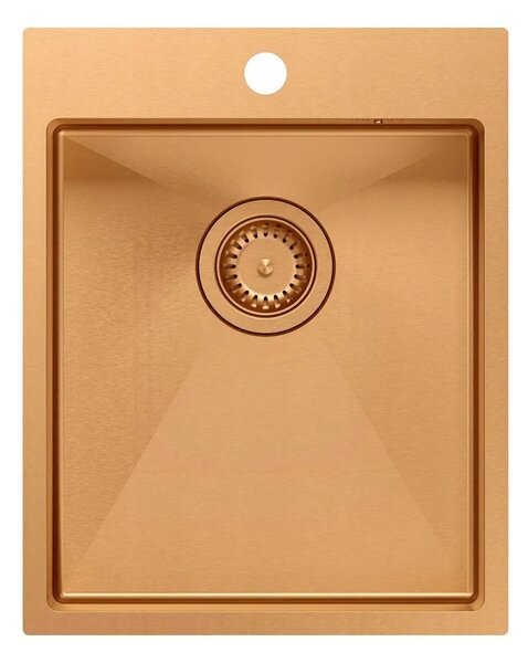 Lavello in acciaio RUSSEL 90 COPPER