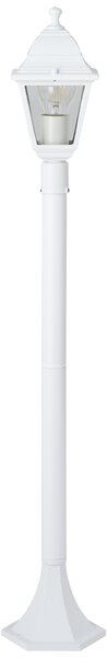 BRILLANTE lampada da terra per esterni Nissie | luce decorativa per sentieri | bianco | 100 cm | 1x E27 max. 60 W | IP44