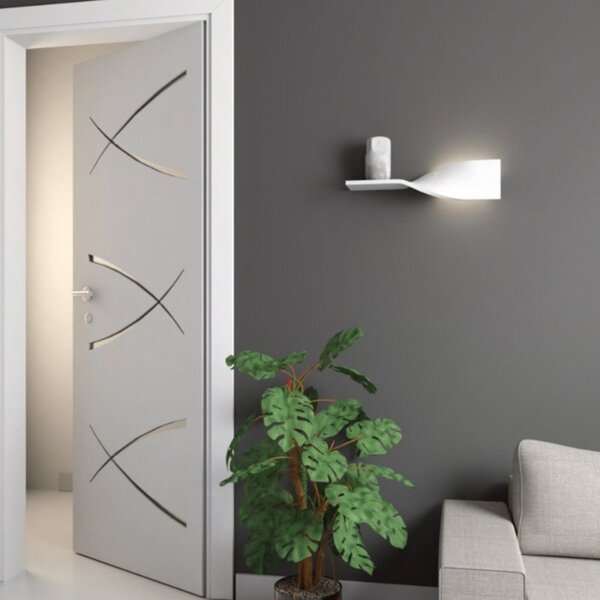 Applique gesso lampadari bartalini adisin r7s led verniciabile - Lampadari Bartalini Gesso