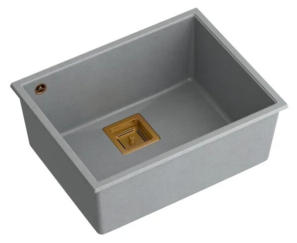 Lavello in granito DAVID 50 Grey Metallic