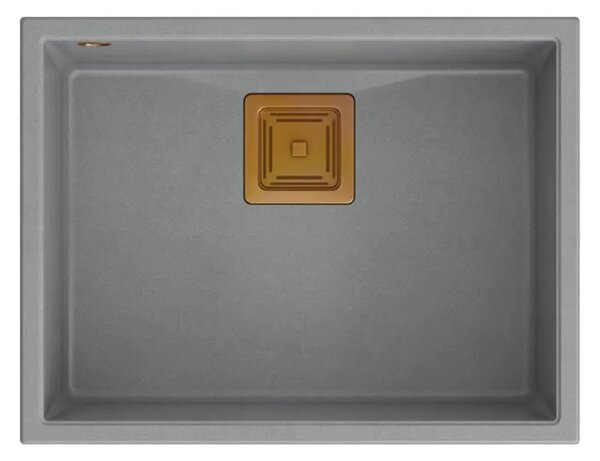Lavello in granito DAVID 50 Grey Metallic