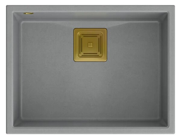 Lavello in granito DAVID 50 Grey Metallic