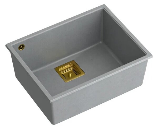 Lavello in granito DAVID 50 Grey Metallic