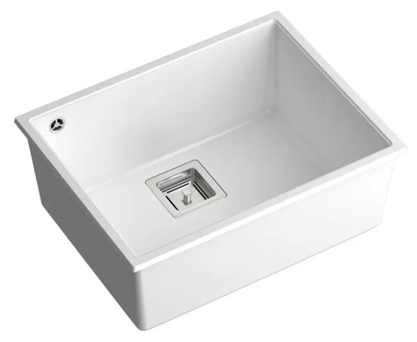 Lavello in granito DAVID 50 White