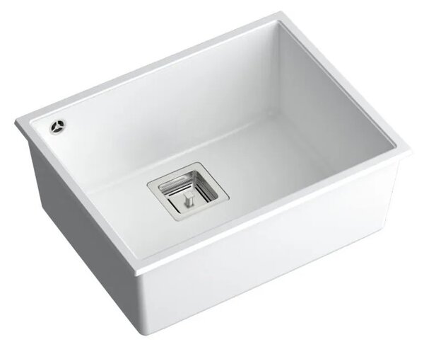 Lavello in granito DAVID 50 White