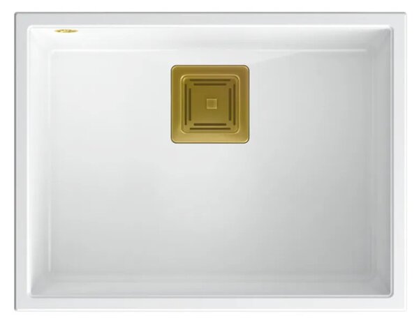 Lavello in granito DAVID 50 White