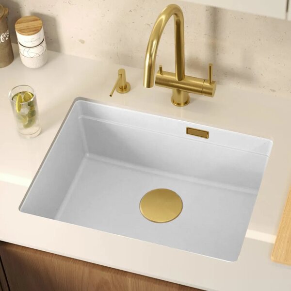 Lavello in granito Logan 100 White
