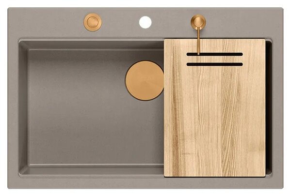 Lavello in granito MARC 110 WORKSTATION Beige