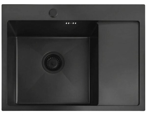 Lavello in acciaio Fin Black