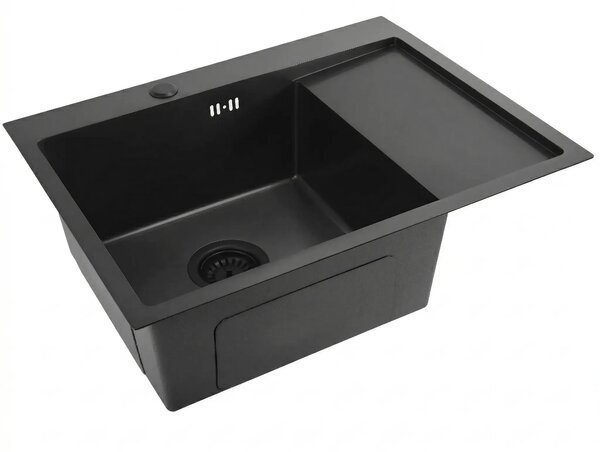 Lavello in acciaio Fin Black