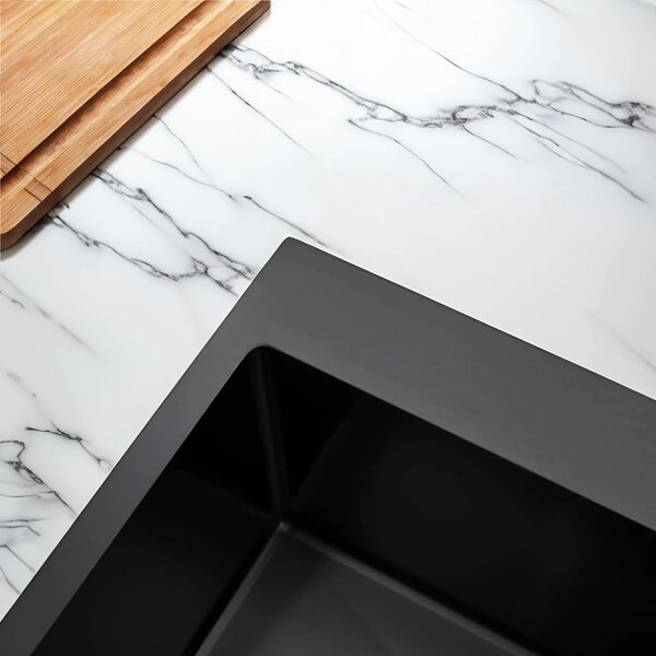 Lavello in acciaio Leo 40 Black