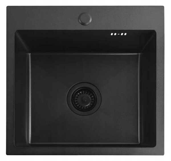 Lavello in acciaio Leo 40 Black