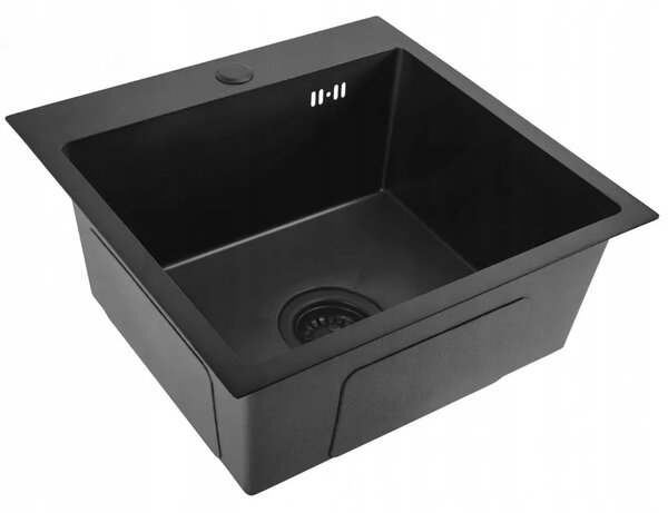 Lavello in acciaio Leo 40 Black