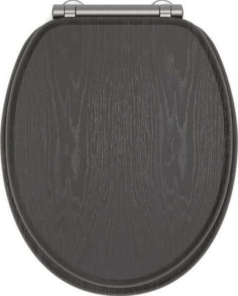 Sedile WC Gelco Grigio scuro Nero