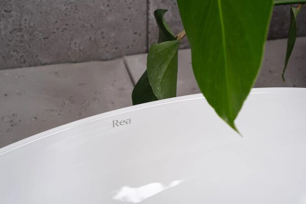 Lavabo da appoggio in ceramica REA Maya